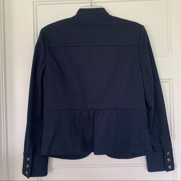 INC International Concepts - Navy Military Jacket - Size L - Picture 2 of 16